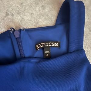 Blue Express mini dress. Cut out sides fits perfect. Size S